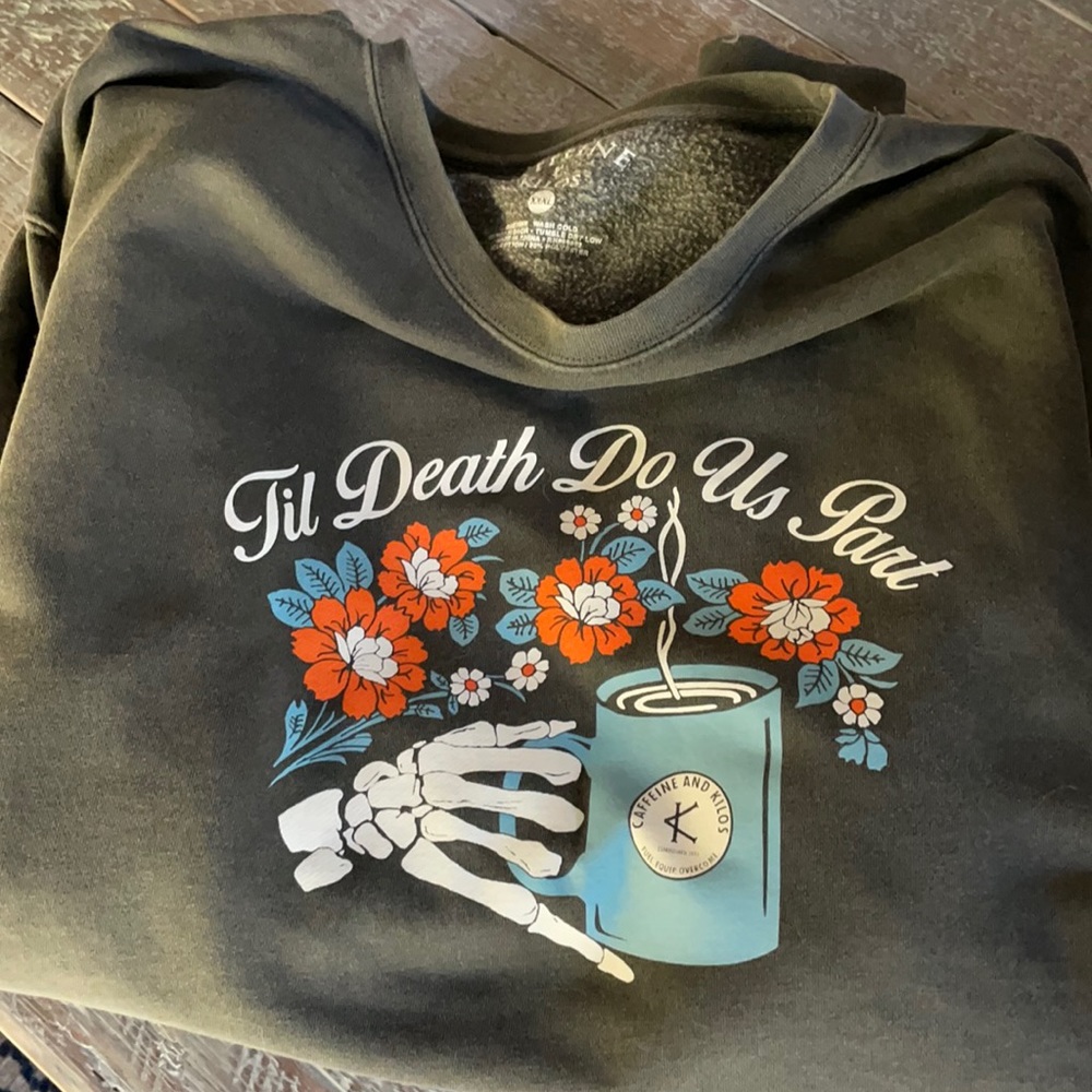 ISO Caffeine and Kilos Crewneck sweatshirt
